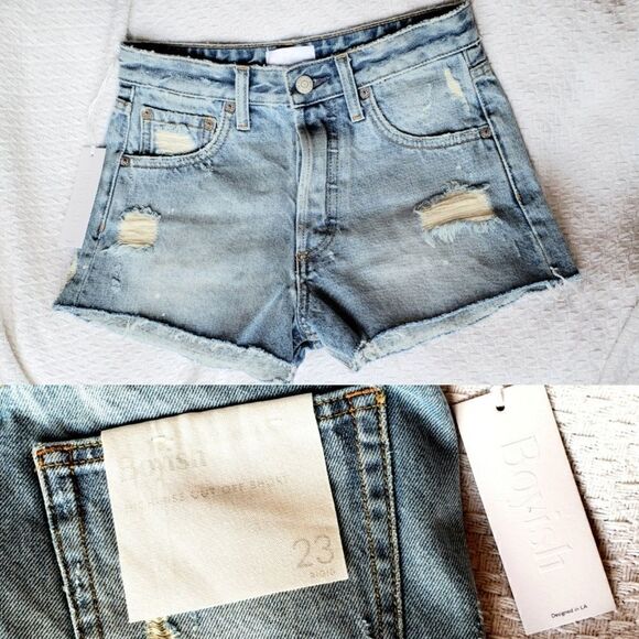 Boyish | NWT Cody Easy Rider High Rise Cutoffs - Picture 2 of 7